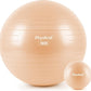 Yoga Ball for Exercise, Pilates Set, 4 Sizes Fitness Ball for Workout, Birthing, Pregnancy, Physical Therapy- Pump Included