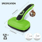 Dog Brush Kit - Self-Cleaning Slicker Brush with Bath Brush & Undercoat Rake | Deshedding Tools for Large - Small Dogs & Cats, Professional 3-in-1 Pet Grooming Set for Heavy Shedding, Green
