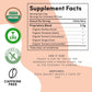 Organic Turmeric Ginger Tea - AIP diet, Whole 30, Paleo friendly, Golden Tonic Herbal Blend - Ayurvedic rooibos herbs, 100% Organic Gluten-Free