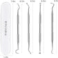 Dental Tools Pet Dog Teeth Cleaner Tool Kit, Stainless Steel Plaque Remover Dental Picks Tooth Tartar Scraper, Pets Oral Care Hygiene Set for Cats and Dogs Use with Case