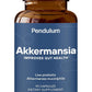 Pendulum Akkermansia Probiotic with Prebiotic Fiber - Delayed Release Capsules, Third-Party Tested, Authentic 100M AFU Live Strain for Gut Health & GLP-1 Support for Men & Women (90 Capsules, 1-Pack)