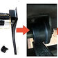 4-Pack Universal Gym Machine Roller Wheels - Heavy-Duty Black Plastic Rollers for Multi-Model Home Fitness Equipment, Direct Replacement for Worn Exercise Machine Components