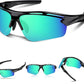 Polarized Sports Sunglasses for Men Women,UV400 Protection Sunglass for Running Cycling Fishing Hiking TR90