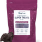 King Lou Pets - USA-Made Dehydrated Beef Heart Jerky Dog Treats - 1 lb of Fresh Beef Heart Prior to Dehydration