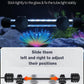 Pawfly 1.8W Aquarium LED Light - 7.5" Underwater Fish Tank Light with Timer & Remote Control (4 Modes, Battery Not Included)