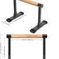Kipika Parallettes Bars, Push Up Bars & Dip Bar with Comfort Thick Handles, Rock-Free Fitness Equipment for Handstand, L-Sit, Gymnastics & Strength Training, 600lbs Capacity, 12" Height