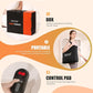 Infrared Sauna Blanket-Sauna Blanket for Home Use, Portable Design for Relaxation and Detoxification Highest 176℉, 20-60 Minutes Timer, 6 ft x 2.65 ft（Pitch-Black）