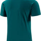 Moisture Wicking Quick Dry Soft Pickleball Workout Hiking Camping Running Shirts for Men Outdoor Sports