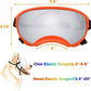 Dog Sunglasses, Large, UV Protection, Adjustable Strap, Soft Foam, Black