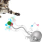 Interactive Cat Toys for Indoor Cats - Kitten Toy with Speedy Tail 2.0, Automatic Cat Toys for Bored Indoor Adult Cats, Motion-Activated, 2025 New Upgraded, USB Rechargeable (Grey)