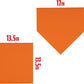 Franklin Sports MLB Baseball Base Set - Throw Down Rubber Bases for Baseball + Softball with Home Plate - Portable Backyard Baseball, Softball, Kickball Bases