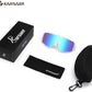 Karsaer Vision Sports Sunglasses Cycling Glasses Baseball Softball Sunglasses Unisex for Adult Youth Kids Boys Girls 8-16