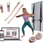 STAERK Pilates Suspension Training System - Premium Resistance Training Kit - At-Home Pilates for Strength & Flexibility - Resistance Bands Set for Home Gym, Travel, and Outdoors