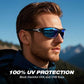 FAGUMA Sports Polarized Sunglasses For Men Cycling Driving Fishing UV400 Protection