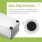 Stainless Steel Litter Box, Large Litter Box with Lid, Splash Proof, or Rusts, Black (23.5" L x 15.5" W x 14" H)