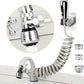 CECEFIN Kitchen Sink Sprayer Hose Attachment for Faucet, Kitchen Faucet Head Replacement w/ 79" Recoil Hose and Holder, Pressurized Water Saving Aerator & Diverter Valve, Faucet Sprayer Attachment Set