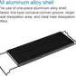 WATER REBIRTH LED Aquarium Light, Full Spectrum Fish Tank Led Light with Aluminum Alloy Shell Extendable Brackets (12-18 in)