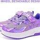 Wooowyet Roller Skate Shoes for Kids Boys Girls Rechargealbe Wheels Sneakers Fashion Roller Wheeled