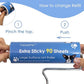 Extreme Sticky Large Surface Lint Roller, 6.3'' Giant Pet Hair Remover Roller for Pet Dog Cat Hair, Clothes&Furniture Cleaning, 90 Sheets (1 Roller + 2 Refills)