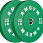 2 Inch Bumper Plates，10-500lbs，Barbell Rubber Olympic Weight Plates Set for Home Gym, Strength Training & Weight Lifting, Multiple Options Colors