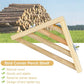 Litewoo Bird Perch Corner Platform Stand Shelf for Birds Budgie Parakeet Cockatiel Conure Cockatoo（Ladder）