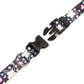 Mercano Adjustable Dog Collar - Special Design Patterns, Soft Nylon Comfortable Durable Pet Collar for Small Medium Large Dogs (XS, Floral White)