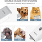 Dog Cat Home Hair Waterproof Clipper Portable Electric USB Rechargeable Pet Grooming Tools Low Noise Shaver Cordless Trimmer for Small and Large Pets