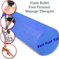 Foam Roller Back Leg Muscle Pain - Small Size Medium Density EVA Muscle Recovery Roll Ø3.75"x18" for Physical Therapy, Helps as Spine Cracker Stretcher