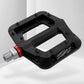 FOOKER MTB Pedals Mountain Bike Pedals 3 Bearing Non-Slip Lightweight Nylon Fiber Bicycle Platform Pedals for BMX MTB 9/16"
