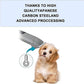 7pcs Dog Grooming Blades Compatible with Andis/Wahl/Oster Dog Clippers,Detachable Ceramic Blade & Stainless Steel Blade,Size:#3FC+4FC+5FC+7FC+10+30+40