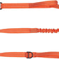 ICEFANG Tactical Dog Leash,K9 Training Walking Bungee Lead with 2 Control Handle,Heavy Duty Quick Release Metal Clasp,for Medium Large Breed (Reflective Orange, 6 FT)