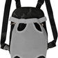 FEimaX Dog Carrier Backpack Pet Legs Out Front Cat Travel Bag, Adjustable Puppy Backpacks Carriers Hands-Free for Small Medium Dogs Cats Hiking Traveling Camping Daily Walking (X-Large, Grey)