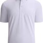 Alex Vando Mens Golf Shirt Moisture Wicking Quick-Dry Solid Short Sleeve Polo Shirts for Men