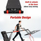 Portable Basketball Hoop Outdoor 5.3-10 FT Height Adjustable, Basketball Goals Systems for All Ages with 45 Inch Shatterproof Backboard in Backyard/Driveway/Indoor