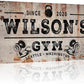 TAILORED CANVASES Personalized Gym Sign Wall Art Decor - Motivational Canvas s for Home Gym, Workout Room, Garage, Fitness Center - Workout Inspirational Posters - Kettlebell on Rustic, 20x10in