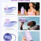 64 oz Water Bottle Insulated with Handle and Carry Pouch, Half Gallon Stainless Steel Water Bottles Mug with Straw Lid Spout Lid,Reusable Metal Tumbler Jug Flask Cup,Keep Cold & Hot,Purple