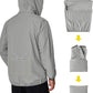 COOFANDY Men's Packable Rain Jacket Lightweight Waterproof Raincoat with Hood Travel Hiking Golf Windbreaker