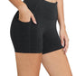 baleaf Women's 8"/ 5"/ 3" Biker Shorts High Waist Yoga Workout Gym Running Volleyball Spandex Shorts with Pockets