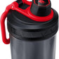 VOLTRX Shaker Bottle, Gallium USB C Rechargeable Electric Protein Shake Mixer, Shaker Cups for Protein Shakes and Meal Replacement Shakes, BPA Free, Made with Tritan, 24oz, Red