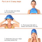 Firesara Swim Cap, Original Updated Swimming Cap 3D Ergonomic Design Comfortable Durable Ear Protection for Women Kids Men Adults Boys Girls for Long or Short Hair with Nose Clip and Ear Plugs