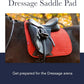 LeMieux Suede Dressage Square - English Saddle Pads for Horses - Equestrian Riding Equipment and Accessories