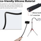 Portable Flexible Phone Holder with Handle for Treadmill, Spin Bike, Stroller, Tripod, Shopping Cart, Desk, Logitech Webcam, 23.6" / 60cm Long Arm Gooseneck Phone Mount for 4.7”- 7" Cell Phones