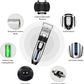 Goood Cat Clippers for Matted Hair - Cordless Cat Shaver, Low Noise Paw Trimmer, Quiet Pet Hair Clippers (Silver)