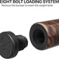 RHINO G-w Series Pool Cue - Amboyna, Bocote, Ebony, Snakewood, Thuya - 3/8-8 Joint - 12.5 mm Tip Diameter