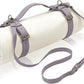 4’9” x 6’3” White Lightweight Water-Resistant Canvas Mat – Picnic, Outdoor, Beach, Park, Camping, Toy Mat