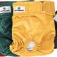 Pet Parents® Washable Dog Diapers (3pack) + Extendrs® of Durable Doggie Diapers, Premium Dog Diapers Female (Small, Samba)