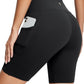 baleaf Women's 8"/ 5"/ 3" Biker Shorts High Waist Yoga Workout Gym Running Volleyball Spandex Shorts with Pockets