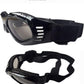 LECONPET Small Dog Sunglasses Waterproof Windproof UV Protection Pet Sunglasses Dog Goggles for Doggy Puppy Cat (Black)