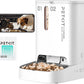 PETKIT Automatic Cat Dog Feeder with Camera, AI-Powered Motion Capturing, 1080P HD Video with Night Vision, 2.4G WiFi Pet Feeder with 2-Way Audio, Dual Hopper Pet Food Dispenser with Desiccant