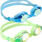Aegend 2 Pack Kids Goggles, Swimming Goggles for Kids Age 4-16 Boys and Girls Youth, Anti-Fog Waterproof Anti-UV Pool Goggles